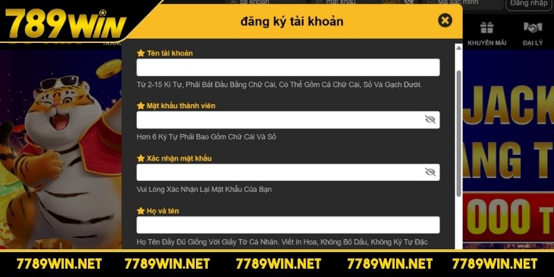 3 bước đơn giản có ngay tài khoản tại nền tảng